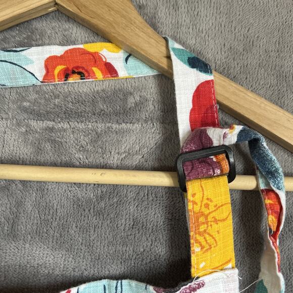 RUVANTI Apron Women's Cotton Multi Floral Adjustable Two Pockets Cottagecore - Picture 6 of 8